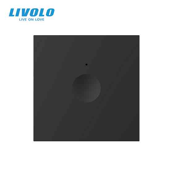 LIVOLO Сенсорний вимикач LIVOLO Sense, чорний, прохідний / перехресний, 5А 230В, без нейтралі, Коломыя