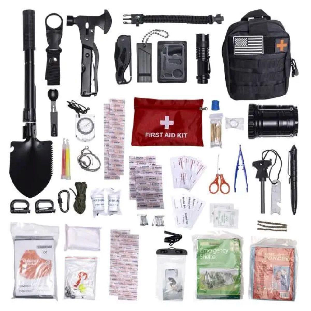 Туристичний набір інструментів для виживання 22х17х15 см Lugi HP-D-4 Київ - фото 1