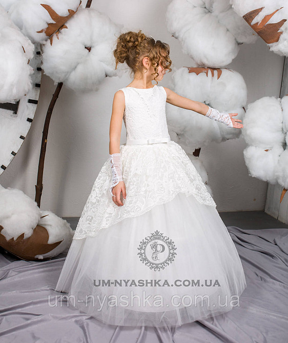 Довга святкова сукня Аніта  на 5-6, 6-8 років Кривий Ріг - фото 15