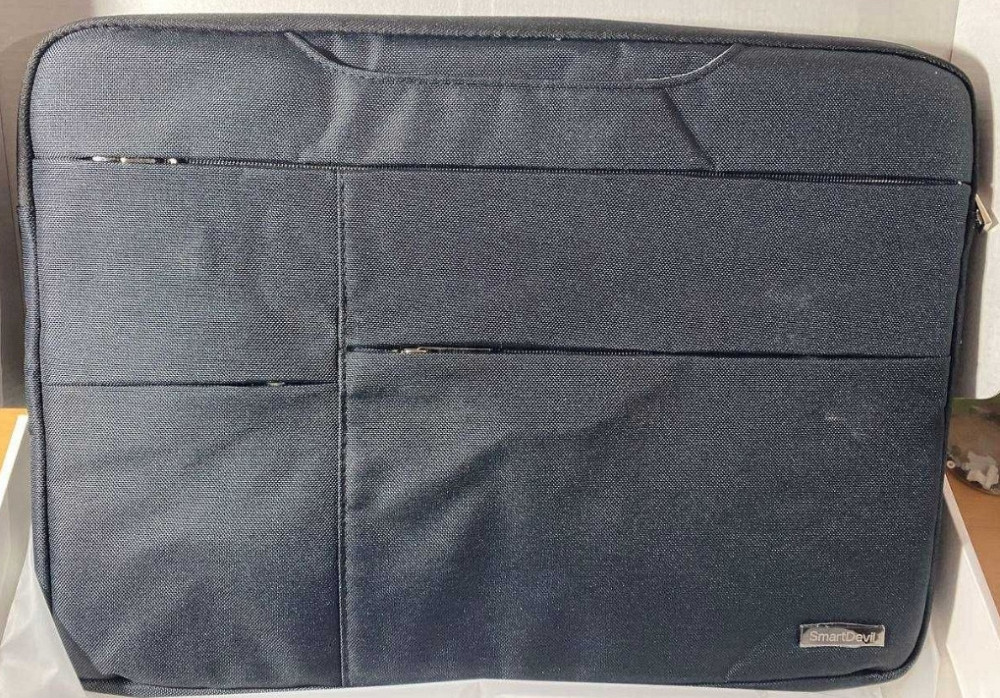 Чехол сумка для ноутбука Smartdevil до 16 дюймов, черный, качество Киев - изображение 6