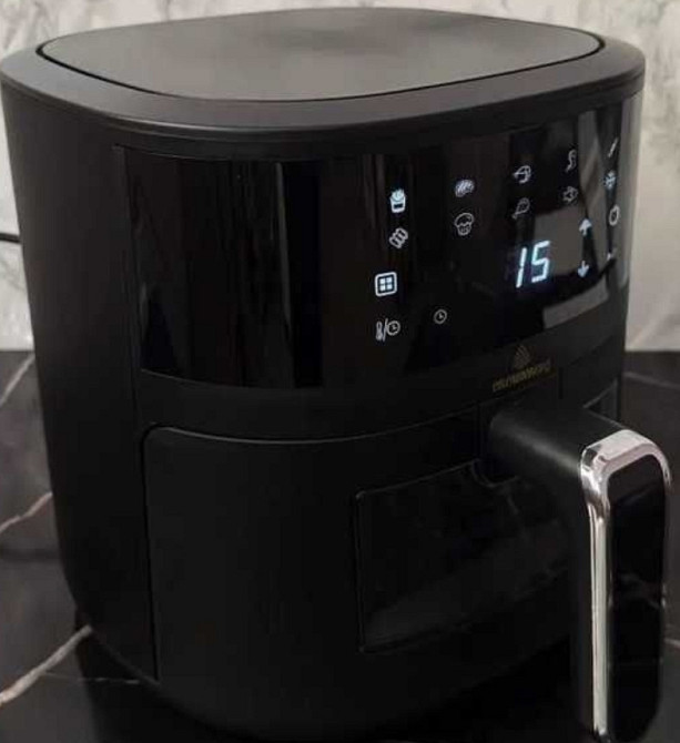 Аэрофритюрница аэрогриль Crownberg CB-5551 5л мультипечь. Киев - изображение 4