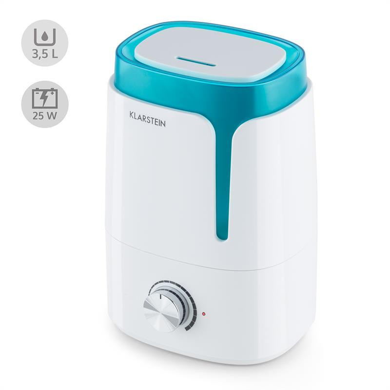 Увлажнитель воздуха Stavanger ароматическая функция ультразвук 3,5 л белый/бирюзовый белый (Германия, читать Ровно - изображение 5