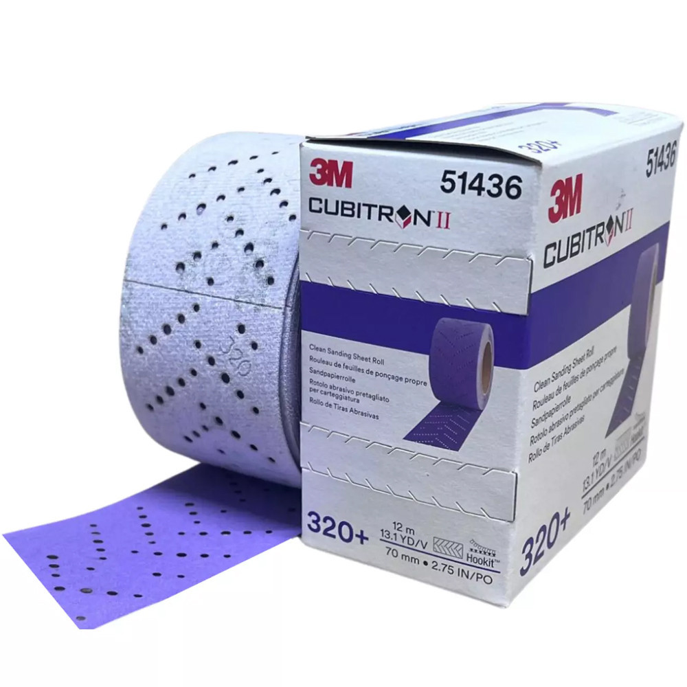 Абразивні перфоровані смужки в рулоні 3M Cubitron II 737U P320 70x65мм 12 м (183±1 відр.), 51436 Киев - изображение 1