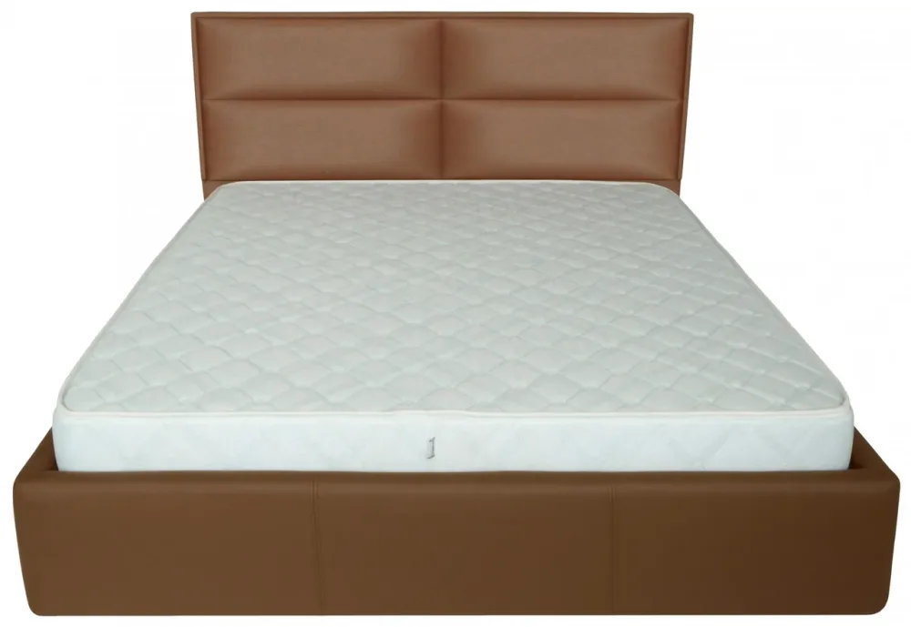 Кровать Двуспальная Sheffield Standart 160 х 200 см Fly 2213 A1 Светло-коричневый Днепр - изображение 1