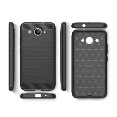 Чехол для мобильного телефона для Huawei Y3 2017 Carbon Fiber (Black) Laudtec (LT-HY32017B) Винница - изображение 4