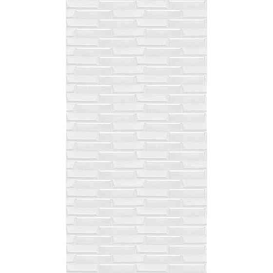Самоклеюча 3D панель 3080x700x5мм Біла Кладка SW-00001759 Київ
