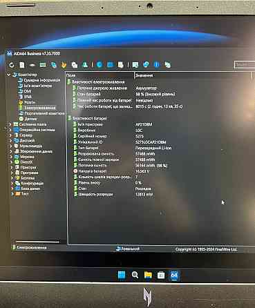 Acer ANV15 Nitro V| Intel i5-13420H| 16GB RAM| 512GB SSD| RTX 4050 6GB. Киев