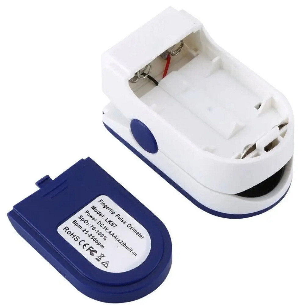 Портативний пульсоксиметр с цветным OLED дисплеем LK87 / Цифровой пульсометр-оксиметр на палец Киев - изображение 7