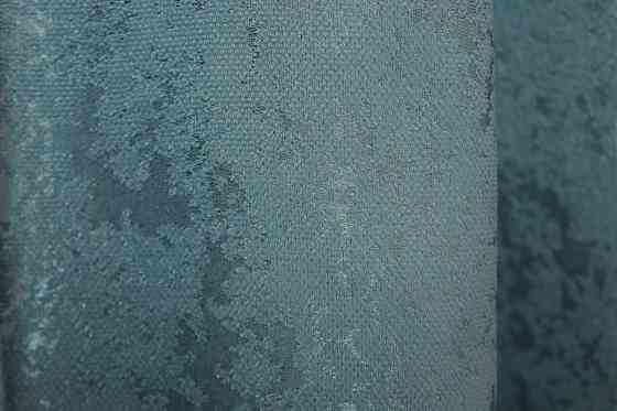 Шторна тканина льон мармур, колекція "Pavliani" колір лазурний 1369ш Київ