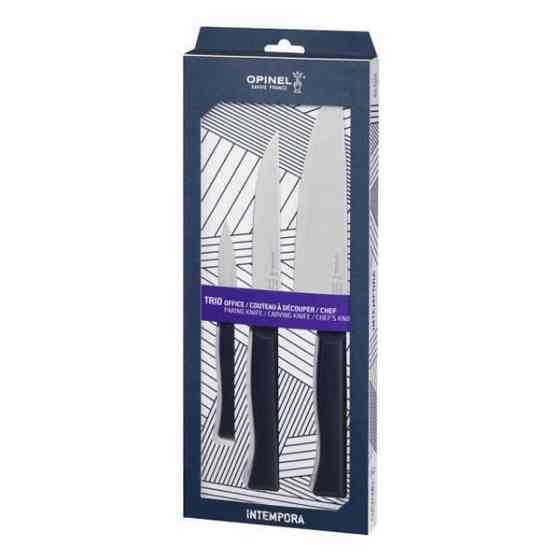 Набір Кухонних Ножів 3 предмета Opinel "Intempora Trio Set" (002224) Нержавіюча сталь Нововолинськ