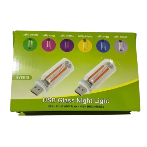 USB нічник Ретро-лампа RGB HY8818 світлодіодна лампа зі зміною кольору для дому та декору Одеса