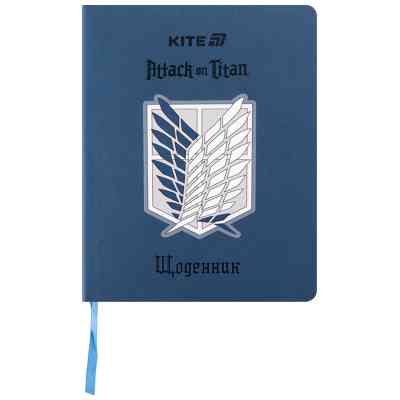 Щоденник шкільний Kite Attack on Titan, м'яка обкладинка (AT25-283) Вінниця