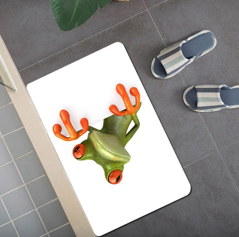 Наклейка Лягушка на стену 15 на 16 см разноцветный Киев - изображение 3