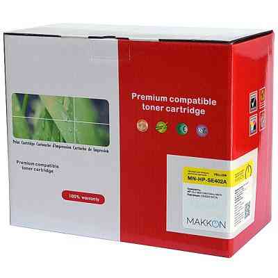 Картридж Makkon HP CLJ CE402A (507A) (SE402A) 6k yellow (MN-HP-SE402A) Вінниця