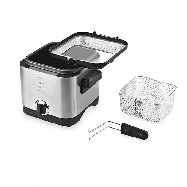 Фритюрниця для дому на 1.5л Crownberg CB-5542 1200Вт FW-72 Івано-Франківськ - фото 3