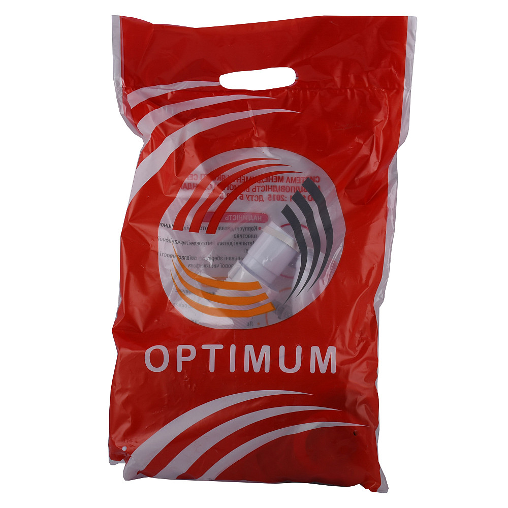 Сифон OPTIMUM для ванни прямоточний з випуском 1 1/2″, перел та гофротрубою 40*40/50 OPTI 26133 Тернополь - изображение 3