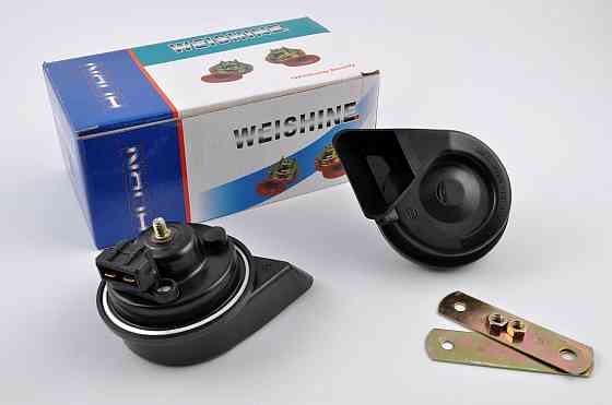 Сигнали (пара) равлик, 12V, кріплення (чорний, mod:3) WEISHINE Київ