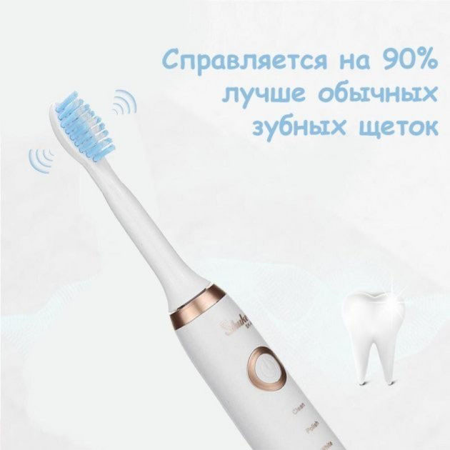Ультразвуковая щетка с режимами работы Shuke SK-601, Электрическая щетка с режимами CK-93 Львов - изображение 1