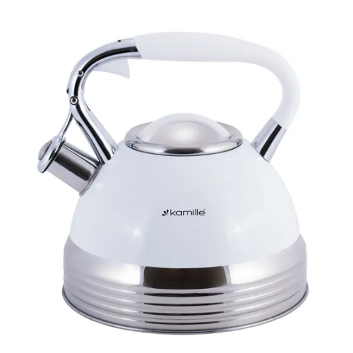 Чайник 2,7л нержавіюча сталь зі свистком з ручкою 