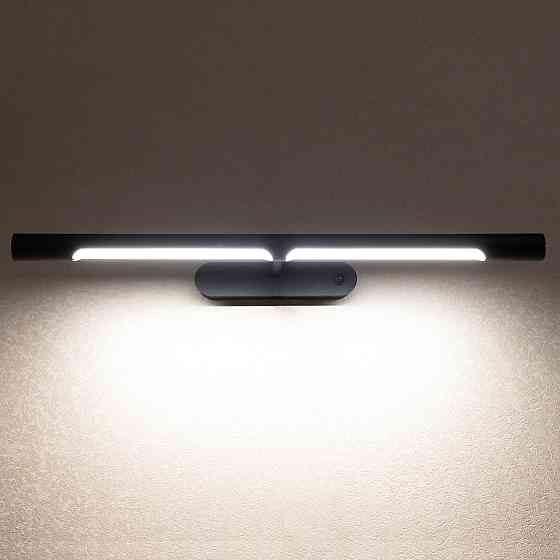 Світильник настінний 8w MSK Electric Linea підсвітка дзеркал/картина чорна 4000K NL 6113 BK Одеса