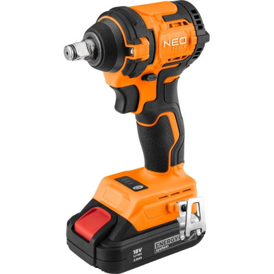 Гайковерт Neo Tools Energy+ 18V, бесщеточный, 2500об/мин, 350Нм, 1/2", 3 скорости (без АКБ и ЗУ) (04-613) Винница - изображение 12