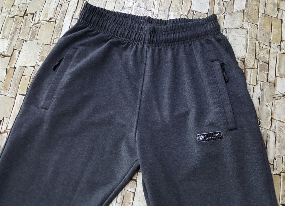 Мужские зауженные трикотажные штаны под манжет BMW Киев - изображение 4