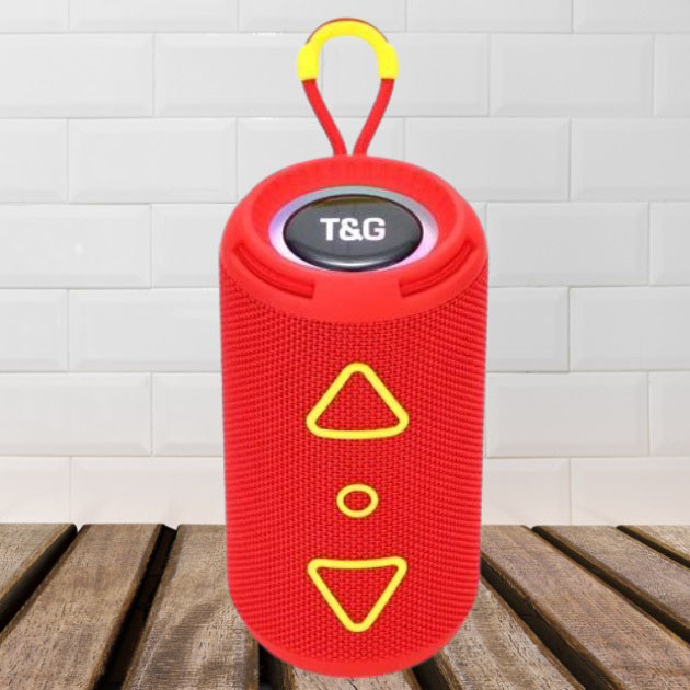 Переносна колонка для вечірки TG656, Колонка з динамічним led підсвічуванням Bluetooth музична IG-10 Львів - фото 6