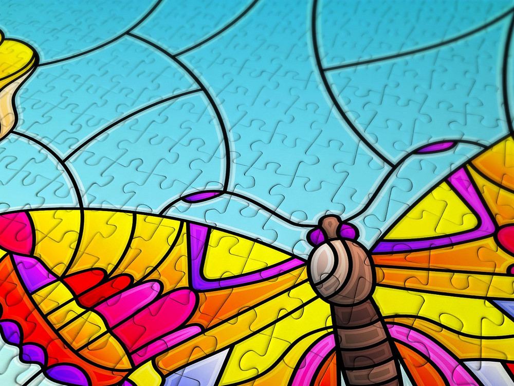 Пазл Кришталевий метелик - Crystal Butterfly (Enjoy-2120) Киев - изображение 2