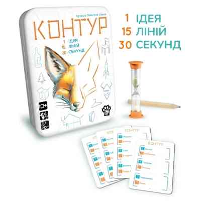 Настільна гра WoodCat Контур (Kontour) (укр.) (897956) Вінниця