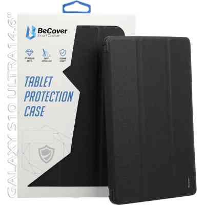 Чехол для планшета BeCover Smart Case Samsung Galaxy Tab S10 Ultra (SM-X920/SM-X926) 14.6" Black (712228) Винница