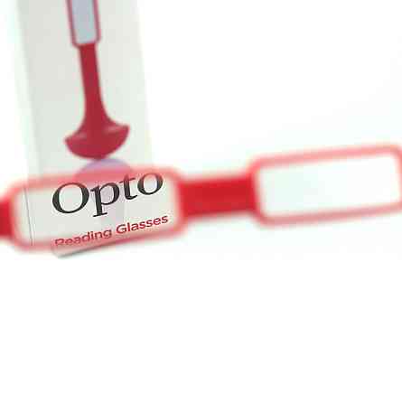 Очки для чтения Неваляшка красные Ровно