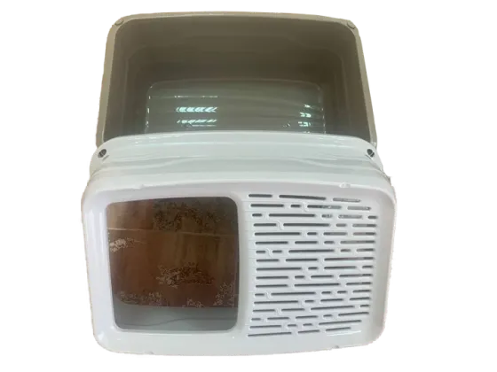 Туалет Georplast Salto закритий для котів з верхнім входом 56x40x38 см Київ