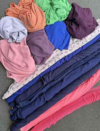 Тканина/опт/шифон однотонний — від 5 м. Київ