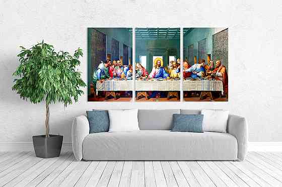 Модульна картина у вітальню/ спальню Таємниця вечора ART-265_3A Київ