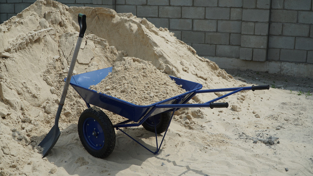 Тачка строительная Garden joys 390 Черная Тачка на двух колесах Тачка строительная усиленная двухколесная Белая Церковь - изображение 7