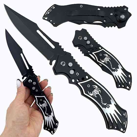 Ніж на кнопці універсальний складаний Київ