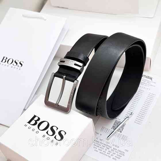 Мужской брендовый ремень из натуральной кожи (221) Киев