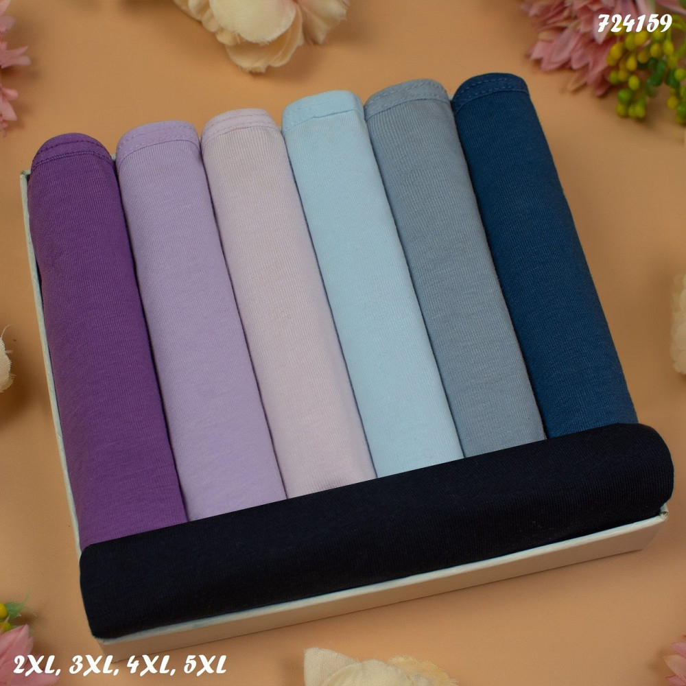 Трусы женские Nicoletta Турция недельки батал 2XL, 4XL | 7 шт. Киев - изображение 1