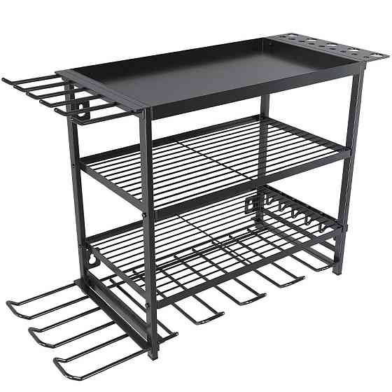 Полка-органайзер для инструментов 3 уровня,63,5x42,5х24,5 см,MZY-859 SBR Киев