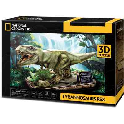 Пазл Cubic Fun 3D National Geographic Dino Тиранозавр Рекс (DS1051h) Вінниця