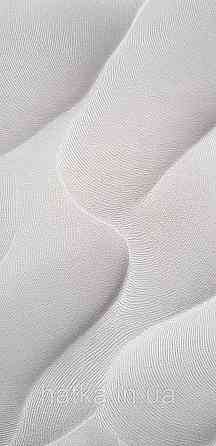 Обои виниловые на флизелине Sintra Adria метровые абстракция волны 3д структурные серые Киев