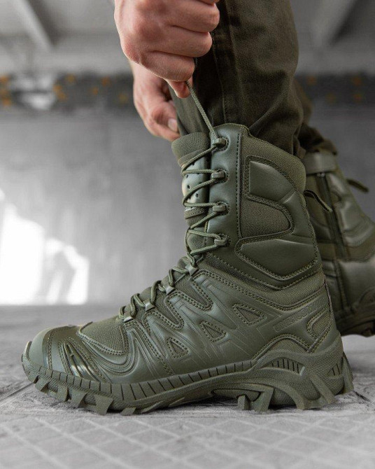 Тактичні туфлі prometey ОЛІВА ТР6453 Одеса - фото 9