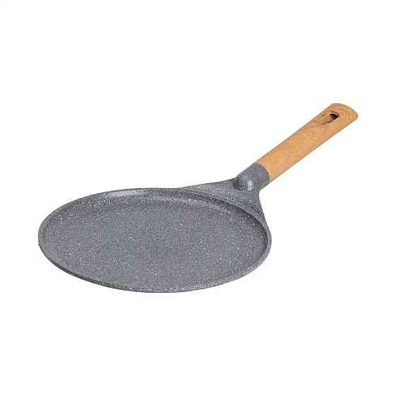 Алюминиевая блинная сковорода с мраморным антипригарным покрытием Ø 26 см, толстое дно MGC серый HP-4-429G Киев