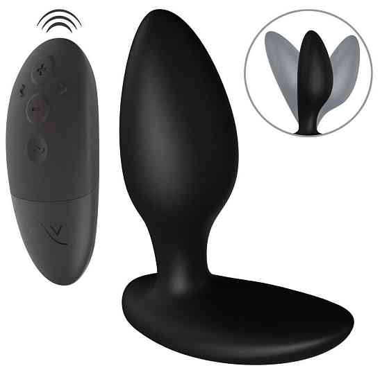 Анальна смарт-вібропробка We-Vibe Ditto+ Satin Black з пультом ДК Sex Aura Київ