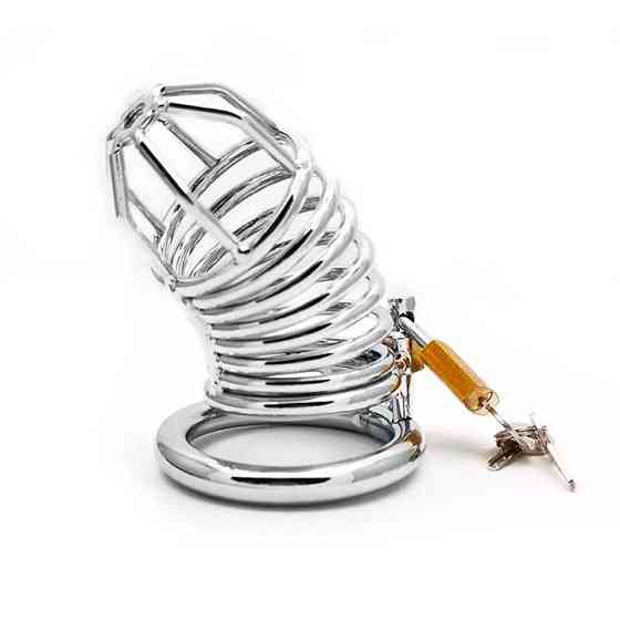 Сталевий пояс вірності - 9*4,5 см - Садо-мазо Вінниця