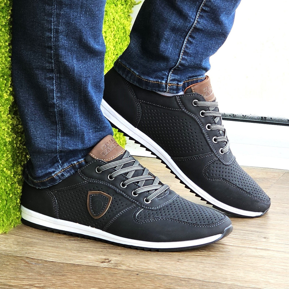 Чоловічі мокасини Літні Кросівки Сіточка Чорні (розміри: 40,41,42,43,44,45) Відео Огляд — 04-1 Дніпро - фото 6