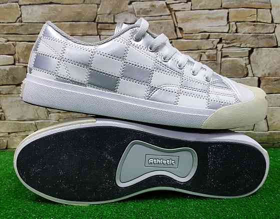 Женские слипоны Athletic, весна-осень,кожа Киев