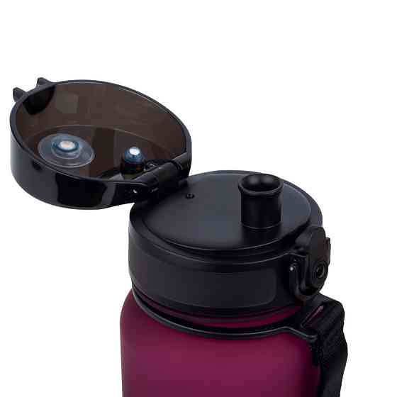 Пляшка для води UZSPACE 3053(Burgundy) 800 мл, бордова Вінниця