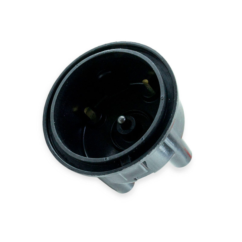 Крышка ГАЗ 24, 2410, 31029, 3110, 3302, УАЗ (крышка распределителя зажигания черная) медный контакт трамблера Мукачево - изображение 1