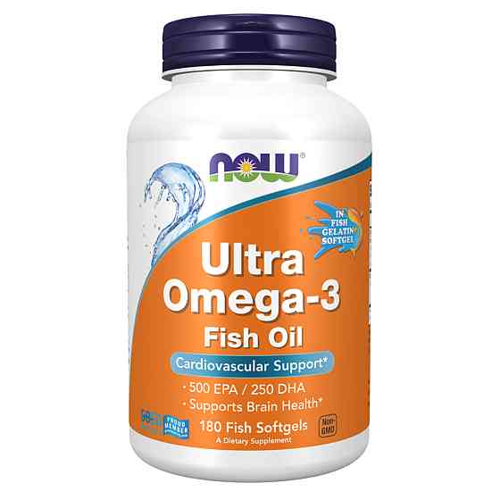 Ультра Омега-3 (Ultra Omega-3 500 EPA/250 DHA) 180 капсул Киев